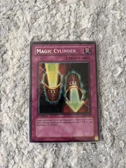 Magic Cylinder LON-104 Labyrinth of Nightmare 1st Edition SECRET RARE LP - Image 1