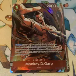 One Piece Carrying on His Will Monkey.D.Garp OP13-016 Alternate Art R - Image 1