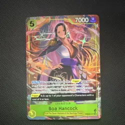 ***FOIL Bandai Boa Hancock PRB02-017 Alt Art SR 7000 Power*** One Piece - Image 1