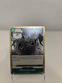 Electrical Luna | OP08-036 | Two Legends | R | Event | English | One Piece - Image 1