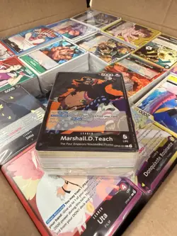 5000+ One Piece TCG Bulk Lot Cards Box #6 - Image 1
