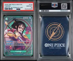 One Piece CCG Tashigi EB-03 018 PSA 10 GEM MINT - Image 3