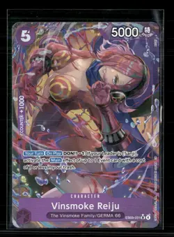 One Piece TCG Vinsmoke Reiju One Piece Heroine's Edition SR EB03-031 Alt - Image 1