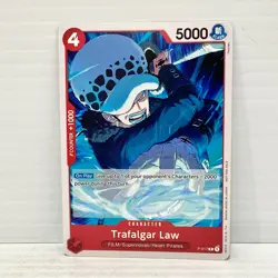 One Piece TCG Standard Battle - Trafalgar Law P-017 P - Alternate Art NM English - Image 1