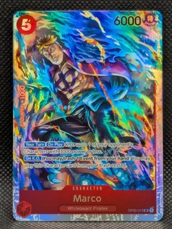 Marco OP03-013 Pillars of Strength Holo Foil One Piece TCG - Image 1