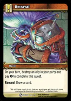 Light Play WoW TCG Betrayal Death Knight Starter World of Warcraft - Image 1