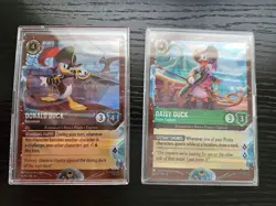 Disney Lorcana Azurite Treasure Cruise Line Exclusive Promo Daisy & Donald - Image 1