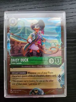 Disney Lorcana Azurite Treasure Cruise Line Exclusive Promo Daisy & Donald - Image 2