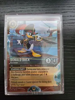 Disney Lorcana Azurite Treasure Cruise Line Exclusive Promo Daisy & Donald - Image 3