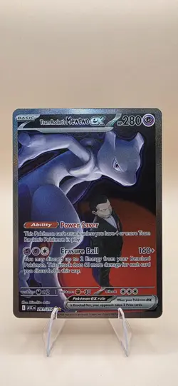 Team Rocket’s Mewtwo ex 281/217 SIR – Pokemon Ascended Heroes – NM - Image 1