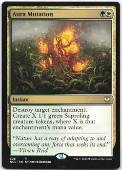 Aura Mutation Normal R Commander: Streets of New Capenna 328 NM - Image 1