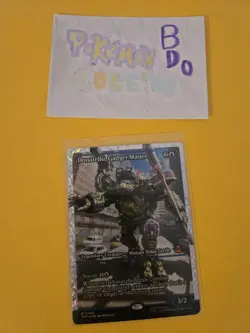 MAGIC THE GATHERING TMNT Donatello, Gadget Master (M0293 - Fracture Foil) - Image 1