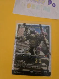 MAGIC THE GATHERING TMNT Donatello, Gadget Master (M0293 - Fracture Foil) - Image 2