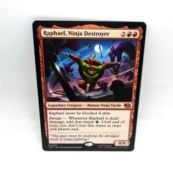 Raphael, Ninja Destroyer Teenage Mutant Ninja Turtles MTG Magic The Gathering - Image 1