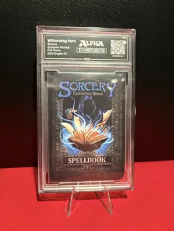 Alpha Investments Sorcery Witherwing Hero Foil Promo PCG 9 Exclusive Promo - Image 2