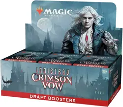 Draft Booster Box 36 ct. Crimson Vow Innistrad VOW MTG NEW 630509993475 - Image 1
