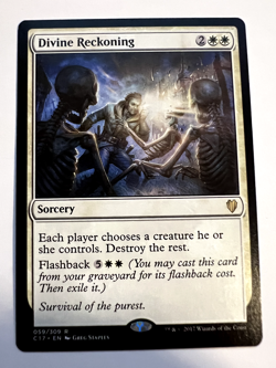 MTG Magic The Gathering Commander 2017 Divine Reckoning Rare LP - Image 1