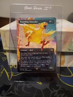 Traveling Chocobo (Borderless) Final Fantasy Regular - Image 1