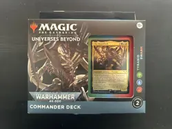 FACTORY SEALED | Magic: The Gathering Warhammer 40,000 Commander Decks, Set of 4 - Image 2