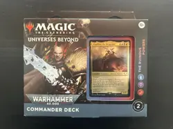 FACTORY SEALED | Magic: The Gathering Warhammer 40,000 Commander Decks, Set of 4 - Image 4