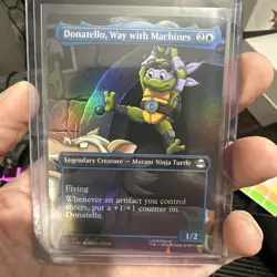 Donatello, Way with Machines (Borderless) Teenage Mutant Ninja Turtles Foil - Image 1