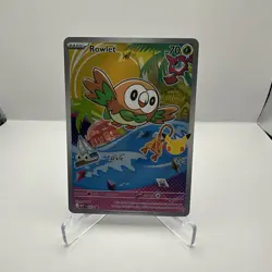 Pokemon First Partner Illustration Collection Series 1 Alolan Starters Promo Set - Image 2