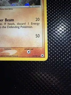 Pokemon TCG Claydol EX Hidden Legends Reverse Holo Uncommon 31/101 2004 80 HP - Image 2