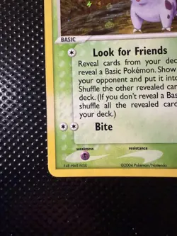 Pokemon TCG Nidoran F EX FireRed & LeafGreen Reverse Holo Common 70/112 50 HP - Image 3