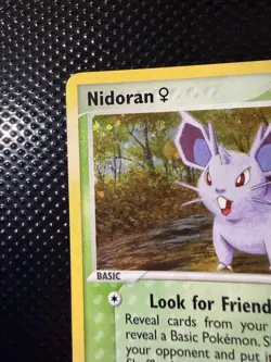 Pokemon TCG Nidoran F EX FireRed & LeafGreen Reverse Holo Common 70/112 50 HP - Image 4