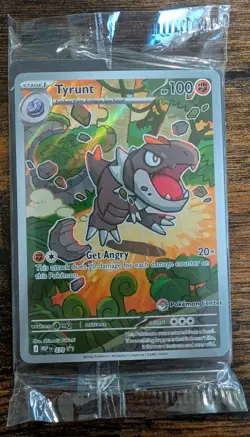 Pokemon Tyrunt MEP/070 Perfect Order Pokemon Center Black Star Promo (Sealed) - Image 1
