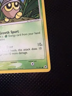 Pokemon TCG Seedot EX Hidden Legends Reverse Holo Common 71/101 2004 40 HP - Image 2