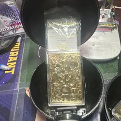 POKEMON 1999 BURGER KING LIMITED EDITION 23K GOLD PLATED CHARIZARD PIKACHU... - Image 2