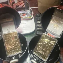 POKEMON 1999 BURGER KING LIMITED EDITION 23K GOLD PLATED CHARIZARD PIKACHU... - Image 5