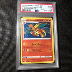 Special Delivery Charizard - SWSH075 - Pokemon Center Online Exclusive PSA 9 - Image 1