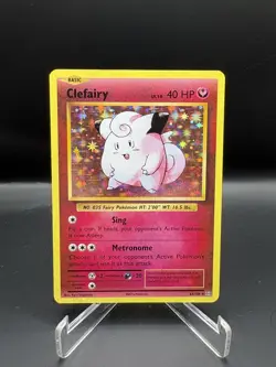 Pokemon TCG XY Evolutions Clefairy 63/108 Holo Rare LP/NM - Image 1