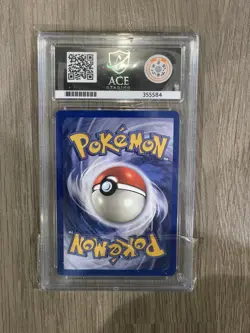 1st Edition Raichu #29 Pokemon Fossil graded ACE 9 - Image 2