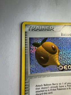 Pokemon TCG Balloon Berry EX Deoxys Trainer Reverse Holo Uncommon 84/107 2005 - Image 4