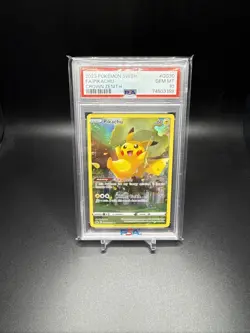 2023 POKEMON SWORD & SHIELD CROWN ZENITH #GG30 FULL ART/PIKACHU PSA 10 - Image 3