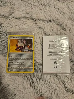 2018 Pokemon Sun & Moon - Ultra Prism Heatran (Ultra Prism stamp) #88.2 0hw3 - Image 2