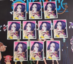 ONE PIECE TCG Official Card Sleeves Boa Hancock Limited PACK OF 10 UNUSED - Image 1
