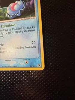 Pokemon TCG Clamperl EX Hidden Legends Reverse Holo Common 58/101 2004 40 HP - Image 2