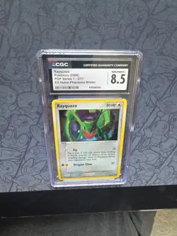 Pokemon: Rayquaza #3/17 POP Series 1 Holo Rare 2006 Vintage - CGC 8.5 - B117 - Image 4
