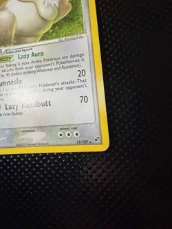 Pokemon TCG Slaking EX Deoxys Holo Rare 15/107 2005 120 HP - Image 2