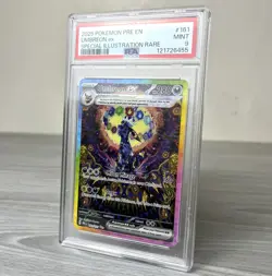 2025 Pokemon PRE EN Special Illustration Rare #161 Umbreon ex PSA 9 MINT - Image 1