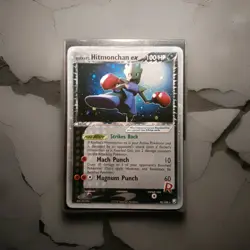 Rocket's Hitmonchan ex 98/109 Team Rocket Returns Holo Rare. - Image 1