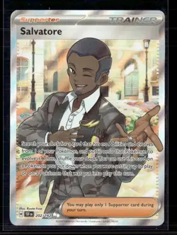 Pokemon 2024 Temporal Forces Salvatore FA #202/162 - Image 1