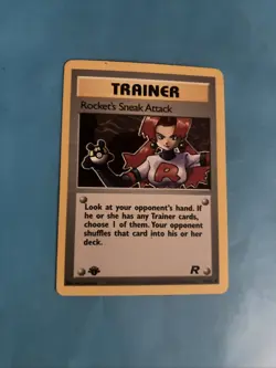 Rocket's Sneak Attack 2000 Pokemon Team Rocket 1st Edition Rare #72/82 * NM - Image 1