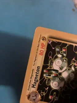 Pokemon Magneton 26/62 1st Edition Fossil WOTC - LP/NM Pokemon Rare Vintage TCG - Image 4