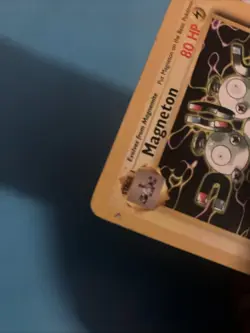 Pokemon Magneton 26/62 1st Edition Fossil WOTC - LP/NM Pokemon Rare Vintage TCG - Image 5