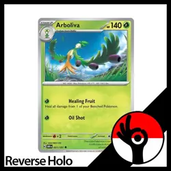 Pokemon TCG: Obsidian Flames - Reverse Holo - 021/197 - Arboliva - Image 1